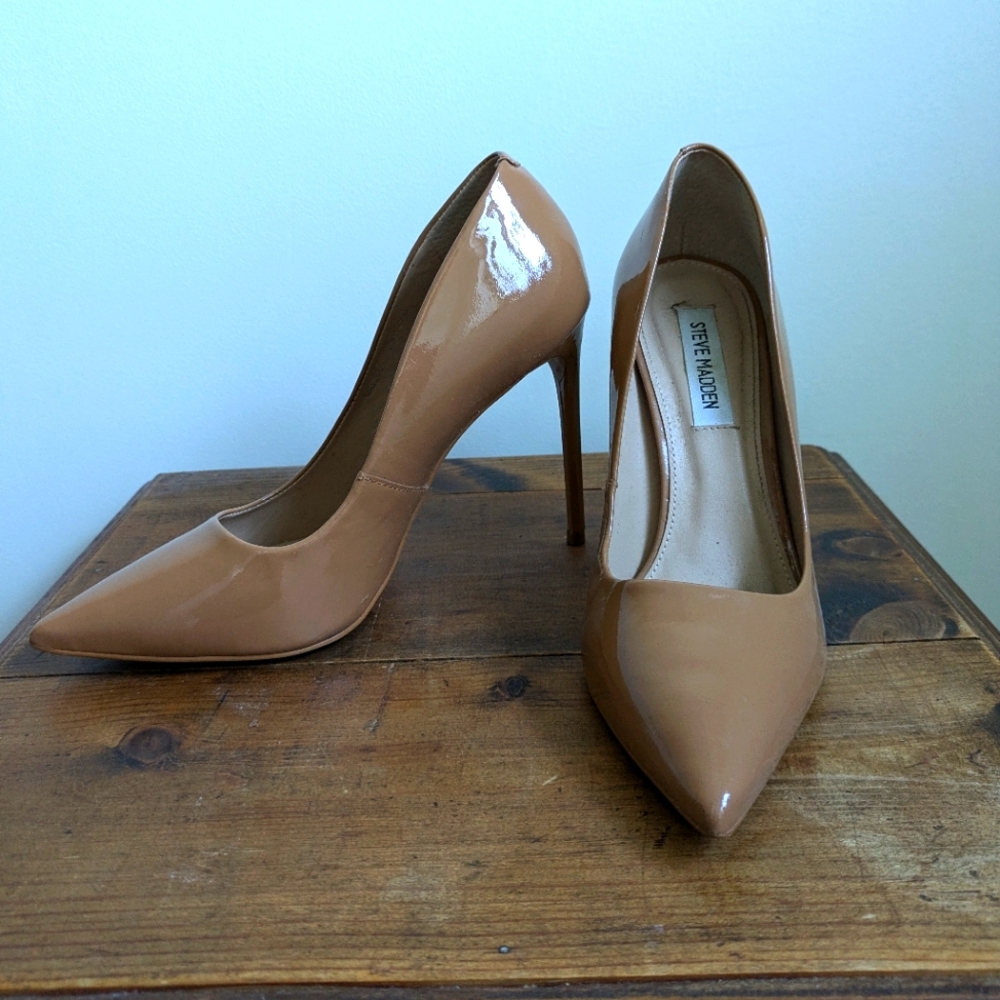 Size 7 Steve Madden Patten Camel stilletto